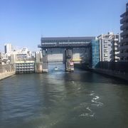 小名木川の水門