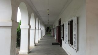 「小白宮」と「紅毛城」とは共通チケットでした。