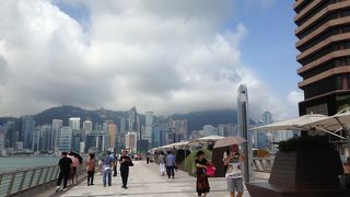 此処からの景色はまさに香港です