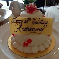 お祝いのケーキ