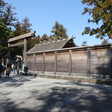 伊勢神宮外宮の本殿です。