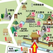 深大寺の山門は、本堂の南側にあり、深大寺の玄関に当たるもの