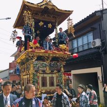 越中八尾曳山祭 