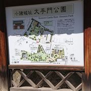 小諸駅前の公園