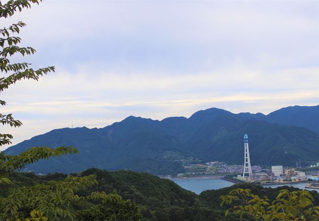 馬越公園展望台で一望！