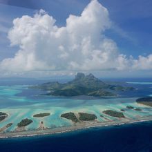 帰りに見たボラボラ島