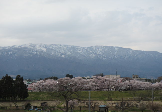 晴れた日の右岸から？