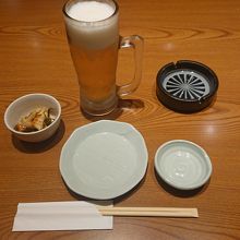 おとうしと生ビール