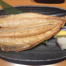 ホッケ。脂がのっていてサイコー