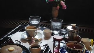 洋館で優雅にお食事を