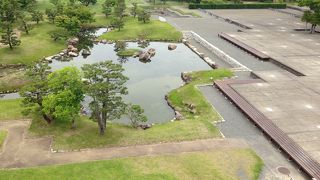 無料で入れる庭園です