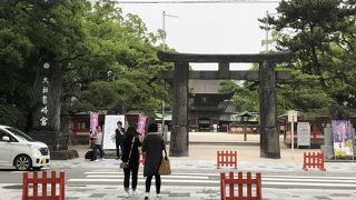 筥崎宮に近い鳥居