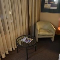 ここにスーツケースを広げられます