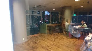 夜景を見ながら