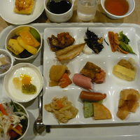 朝食バイキング