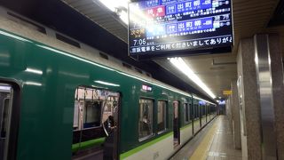 大阪淀屋橋～京都三条間の鉄道