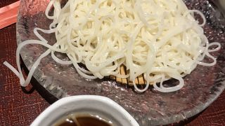 稲庭うどんが美味しい