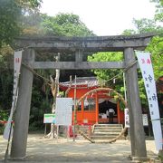 浦島太郎伝説のある小さな神社