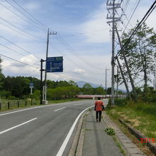 甲斐大泉駅の案内