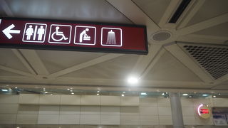 シャワールーム（無料）を利用しました