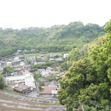 遊歩道からの眺め
