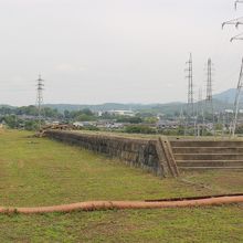 三池炭鉱専用鉄道・万田駅ホーム跡