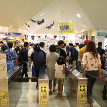 とにかく人気の観光スポットなので混雑しています。