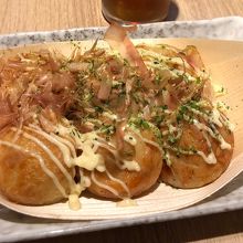 塩味のたこ焼き