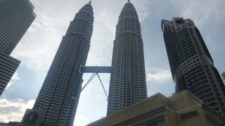 KLCC公園からの眺めがよいです。