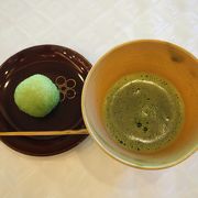 菅公生誕祭で薄茶無料接待