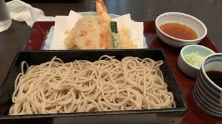 日本そば美味しかった