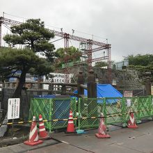 鶴丸城跡の様子