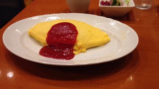 オムライスをフルセットで