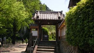 室生寺に行く途中にあるしだれ桜の咲く寺院