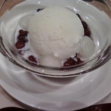 甘酒アイスです。