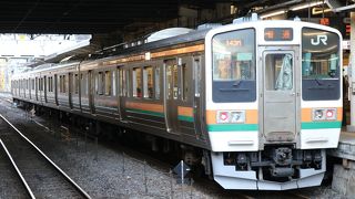 前橋近郊は混雑する