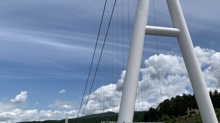 スカイウォークからは富士山や駿河湾の景色が