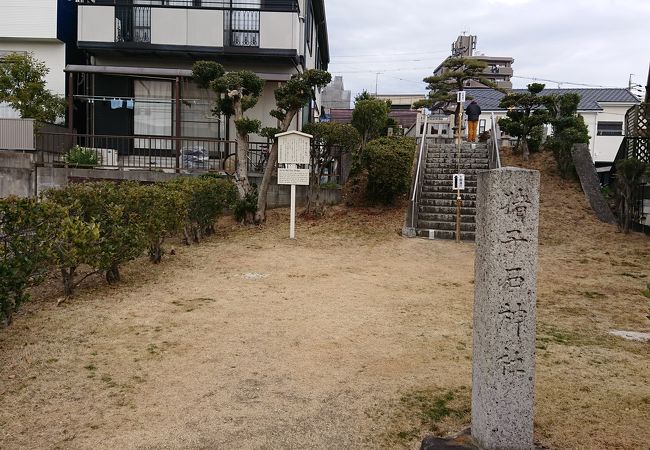 猪子石という地名の由来の神社