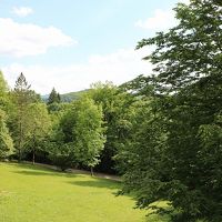 客室のベランダからの眺めで、ここから眺める星空がとてもきれい