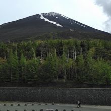 五合目から富士山全景