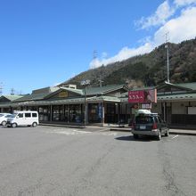 国道156号線沿いの道の駅