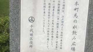 今は交差点の真ん中にありました。