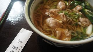 大津の老舗そば屋