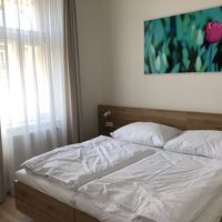 ツインルームを一人使用。