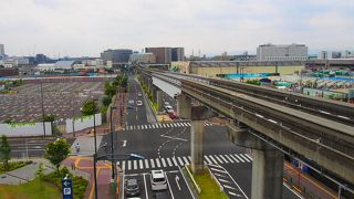 モノレールに乗ってららぽーと