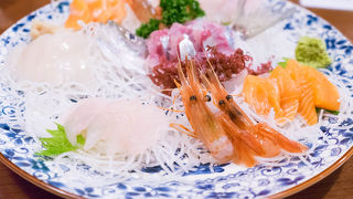 お刺身が美味しかった！