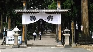 (上杉家廟所)　厳かな雰囲気のある場所です