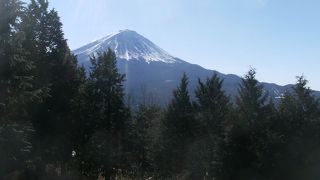 富士山の眺めを楽しむ山