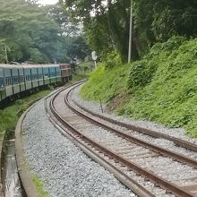 時速20Km以下？でゆっくりと走行