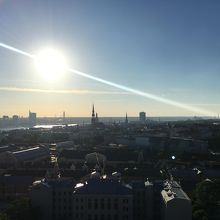 あいにく行った時間帯は旧市街側が逆光になってしまいました